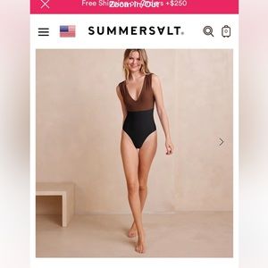 Summersalt ruched backflip